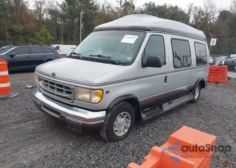 2000 Ford E-150 Recreational из США, поврежденный, VIN 1FDRE14L0YHA13102